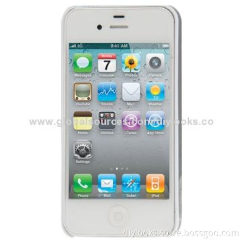 Plastic Case for iPhone 4 and 4S, OEM Orders Welcomed